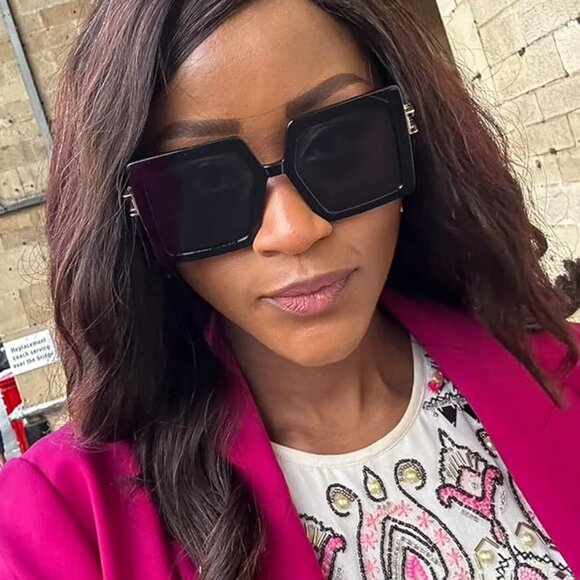Women Square Fashion Big Large Sunglasses main image 7
